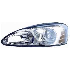 2004-2008 Pontiac Grand Prix Performance Headlamp Set Lh (Driver Side)+Rh  (Passenger Side) - Chrome - GM2505129-2