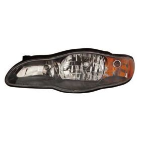 2000-2005 Chevrolet Monte Carlo Performance Headlamp Set Lh (Driver Side)+Rh  (Passenger Side) - Oem Style &  Black Bezel - GM2505137-2