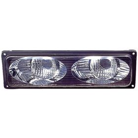 1994-1999 Chevrolet Blazer- Full Size Performance Park Signal Lamp Set Lh (Driver Side)+Rh  (Passenger Side) - Dual Eye Design - Composite Lamps (Chrome) - GM2522114-2