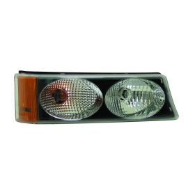 2007-2007 Chevrolet Silverado -Classic Performance Parklamp Set Lh (Driver Side)+Rh  (Passenger Side) - Twin Eyes ( Black ) - GM2522124-2