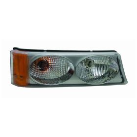 2007-2007 Chevrolet Silverado -Classic Performance Parklamp Set Lh (Driver Side)+Rh  (Passenger Side) - Twin Eyes ( Titanium ) - GM2522125-2