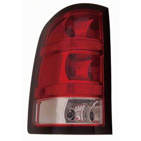 2010-2011 Gmc Pickup Gmc Sierra Tail Lamp Driver Side 1500 Base Model Dark Red Trim Small 921 Back-Up Bulb HQ - OEM# 20840269 - GM2800253-3