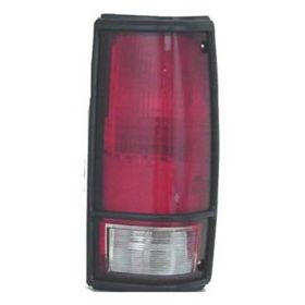 1983-1994 Chevrolet Blazer S- Small Size Rear Lamp Unit, Rh (Passenger Side)- W/ Black Trim - GM2801109-2