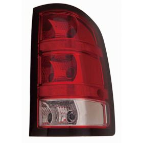 2010-2011 Gmc Pickup Gmc Sierra Tail Lamp Passenger Side 1500 Series Base Model Dark Red Trim Small 921 Back-Up Bulb HQ - OEM# 20840270 - GM2801253-3
