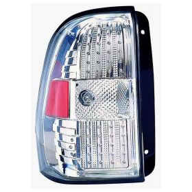 2002-2009 Chevrolet Trailblazer Performance Rear Lamp Set Lh (Driver Side)+Rh  (Passenger Side) - Led (Chrome) - GM2811195-2