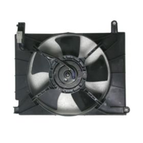2004 Chevrolet Aveo Hatchback Radiator Fan Assembly W/AC - OEM# 96536521 - GM3117105-3