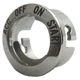 1964-1966 Ford Mustang Ignition Switch Bezel Inacc-Off-On-Startin - Goodmark Brand - GMK30205236411