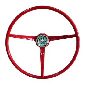 1965-1966 Ford Mustang Red Steering Wheel - Goodmark Brand - GMK3020540655