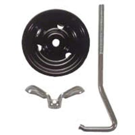 1964-1967 Ford Mustang Spare Tire Hold-Down Set - Goodmark Brand - GMK302072664S