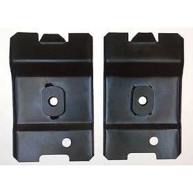 1979-1993 Ford Mustang Front Seat Anchor Plate Set - Goodmark Brand - GMK302550779P
