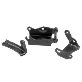 1969-1969 Chevrolet Camaro 4-Piece Power Steering Pump Bracket Set For Models With Big-Block V8 Made Of Steel - Goodmark Brand - GMK4012289693S