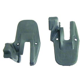 1967-1969 Chevrolet Camaro Pair Of Door Jamb U-Seals With Steel Inserts - Goodmark Brand - GMK402061267P