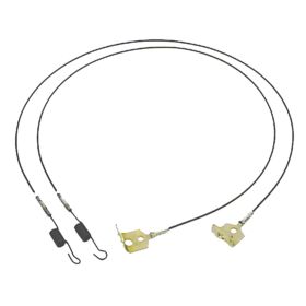 1967-1969 Chevrolet Camaro Driver And Passenger Side Pair Of Convertible Top Torsion Cables - Goodmark Brand - GMK4020682671P