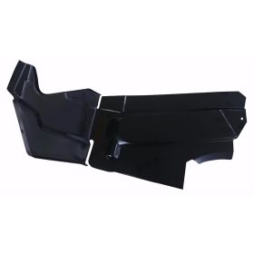 1966-1967 Chevrolet Chevelle Passenger Side Package Tray Corner - Goodmark Brand - GMK4031712661L
