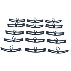1968-1972 Chevrolet Chevelle Cowl Seal Metal Clip Kit For Dense Seal - Goodmark Brand - GMK4032280681S