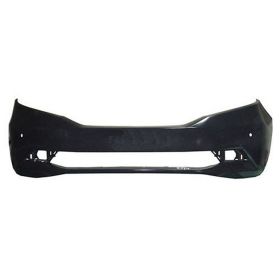 2011-2017 Honda Odyssey Front Bumper Cover- Primed- W/ Sensor Hole- Touring/ Touring Elite Models - HO1000275-2