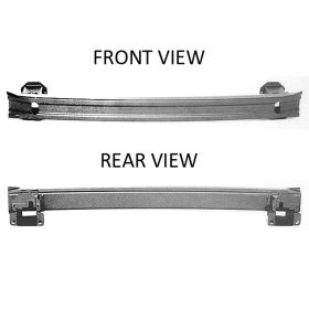 1996-2000 Honda Civic- Coupe Front Bumper Rebar- Steel - HO1006141-2