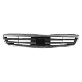 1999-2000 Honda Civic- Coupe Grille- W/ Chrome Moulding - HO1200143-2