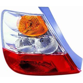 2004-2005 Honda Civic Hatchback Tail Lamp Driver Side HQ - OEM# 33551S5TA31 - HO2800156-3