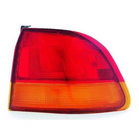 Honda Civic Sedan 1996-1998 Passenger Side Outer Tail Light Lens And Housing - HO2801117 OEM# 33501S04A02
