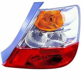2004-2005 Honda Civic Hatchback Tail Lamp Passenger Side HQ - OEM# 33501S5TA31 - HO2801156-3