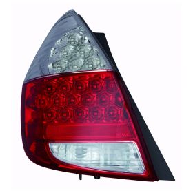 2007-2008 Honda Fit Performance Rear Lamp Set Lh (Driver Side)+Rh  (Passenger Side) - Led - Clear / Red Lens - HO2811278-2