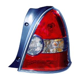 2007 Hyundai ACcent Hatchback Tail Lamp Passenger Side HQ - HY2801138-3