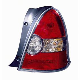 Hyundai Accent Hatchback 2008-2011 Passenger Side Tail Light Assembly - HY2801142 OEM# 924021E211