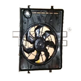 Hyundai Elantra Touring Wagon 2010-2012 Radiator Fan Assembly For Models Built After 12/15/09 - HY3115132 OEM# 253802H151
