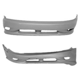 2001-2002 Kia Rio Sedan Bumper Front Primed - OEM# 0K32B50030BXX - KI1000111-3