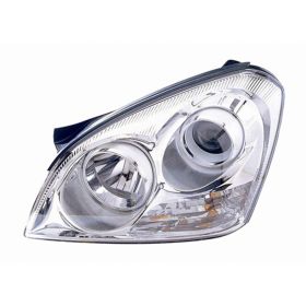 2006-2007 Kia Magentis (Canada) Head Lamp Driver Side W/Chrome Insert W/O App Pkg To 04/16/07 HQ - KI2502124-3