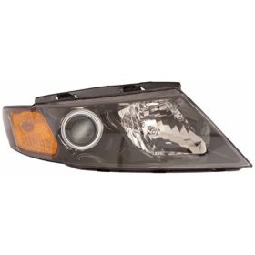 2009-2010 Kia Magentis (Canada) Head Lamp Driver Side Black Bezel (A Type) HQ - OEM# 921012G560 - KI2502140-3