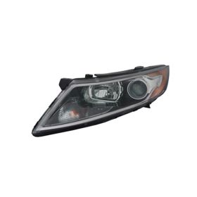 KIA Optima Hybrid 2011-2013 Driver Side Halogen Head Light Assembly - KI2502156 OEM# 921014U020