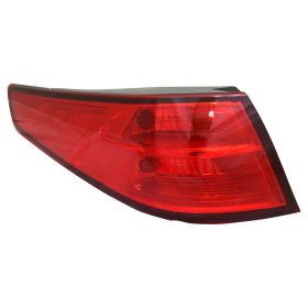 2014-2015 Kia Optima Rear Lamp, Lh (Driver Side)- Usa Built To 2/16/15- Assembly- Bulb Type - Outer - KI2804114-2