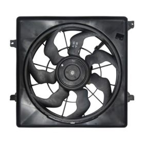 KIA Sorento 2016-2019 Radiator And Condenser Fan Assembly With One Big Fan-made Of Glass Fiber Reinforced Plastic - KI3115152