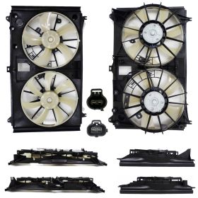 2007-2013 Lexus Ls460 Cooling Fan Assembly AWD - OEM# 1671138100-PFM - LX3115124-3