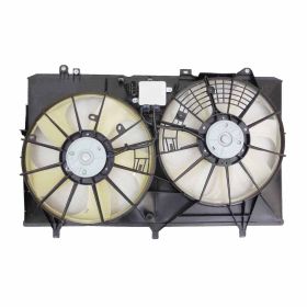 Lexus Rx350 2013-2015 Radiator And Condenser Fan Assembly With Two Fans Side By Side-with Module - LX3115140 OEM# 1636331380/163630P270/163610P180/163610P170