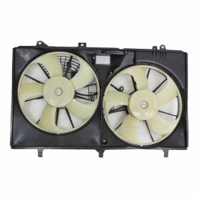 Lexus Rx450h 2010-2015 Radiator And Condenser Fan Assembly With Two Fans Side By Side-includes Shroud/fans/motors And Module - LX3115143 OEM# 1671131461/1636320390/1636331260