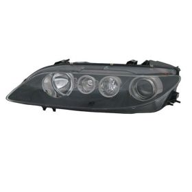 2006-2008 Mazda 6 Headlamp Unit  Lh (Driver Side)- Black Inner- Halogen -Sport Type - MA2502135-2