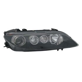 2006-2008 Mazda 6 Headlamp Unit  Rh (Passenger Side)- Black Inner- Halogen -Sport Type - MA2503135-2