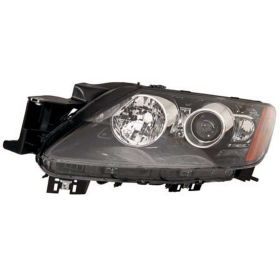 Mazda CX7 2010-2011 Driver Side Halogen Head Light Lens And Housing - MA2518133 OEM# EH44510L0G
