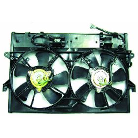 2000-2001 Mazda Mpv Radiator Fan Assembly - OEM# GY0115025F - MA3115125-3