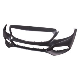 2015-2016 Mercedes C300 Bumper Front Primed W/O Amg/Lux/Sensor W/Camera - OEM# 20588019409999 - MB1000510-3