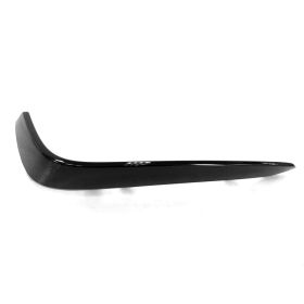 2015-2018 Mercedes C63 Amg Bumper Moulding Front Outer Driver Side Painted Black - OEM# 2058857138 - MB1046125-3