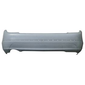 2008-2011 Mercedes C300 Bumper Rear Primed W/Sport W/O Amg W/O Sensor Hole - MB1100282-3