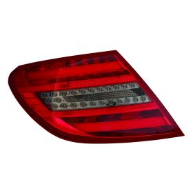 2012-2015 Mercedes Benz C250 / C350- Coupe Performance Rear Lamp Set Lh (Driver Side)+Rh  (Passenger Side) - Led - Smoke Clear And Red Lens - MB2811101-2