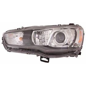 2008-2015 Mitsubishi Lancer Evolution Head Lamp Driver Side Hid Evolution HQ - OEM# 8301B073 - MI2502148-3