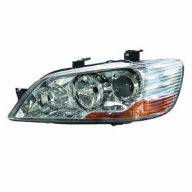 2002-2003 Mitsubishi Lancer Performance Headlamp Set Lh (Driver Side)+Rh  (Passenger Side) - Projector Style - Chrome - MI2505114-2