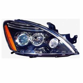 2004-2007 Mitsubishi Lancer Performance Headlamp Set Lh (Driver Side)-Rh  (Passenger Side) - Projector Style - Black - MI2505117-2