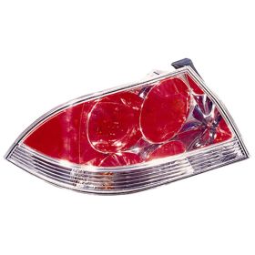 2004-2006 Mitsubishi Lancer Tail Lamp Driver Side Clear Lens (Oz Rally/Ralliart Mdl) HQ - OEM# MN161943/MN126923 - MI2800118-3
